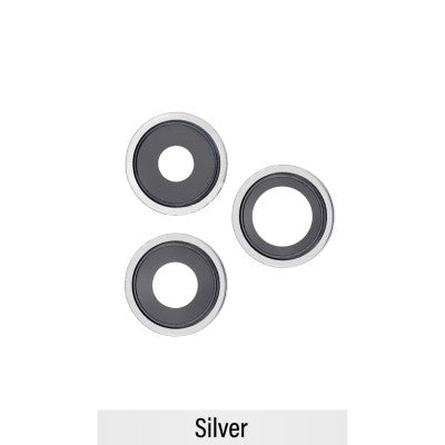 Rear Camera Lens With Bracket for iPhone 14 Pro / 14 Pro Max-Silver Rear Camera Lens With Bracket for iPhone 14 Pro / 14 Pro Max-Silver